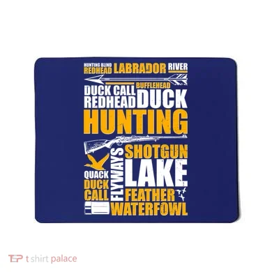 Duck Call Redhead Duck Hunting Mousepad