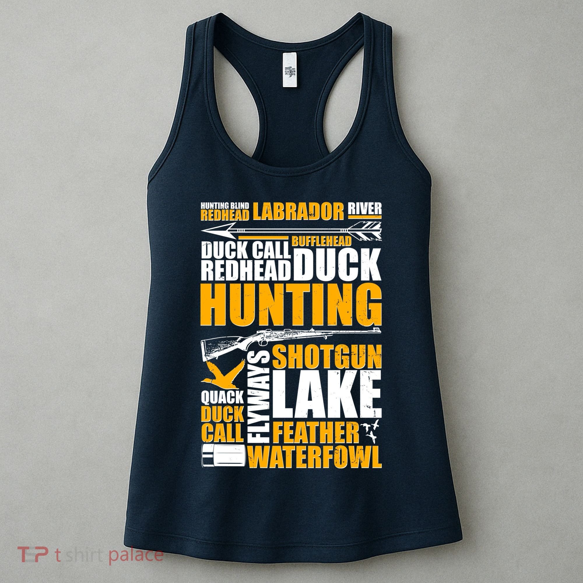 Duck Call Redhead Duck Hunting Women's Tank Top