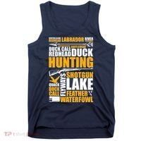 Duck Call Redhead Duck Hunting Tank Top thumb 0