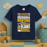 Duck Call Redhead Duck Hunting Toddler T-Shirt thumb 3