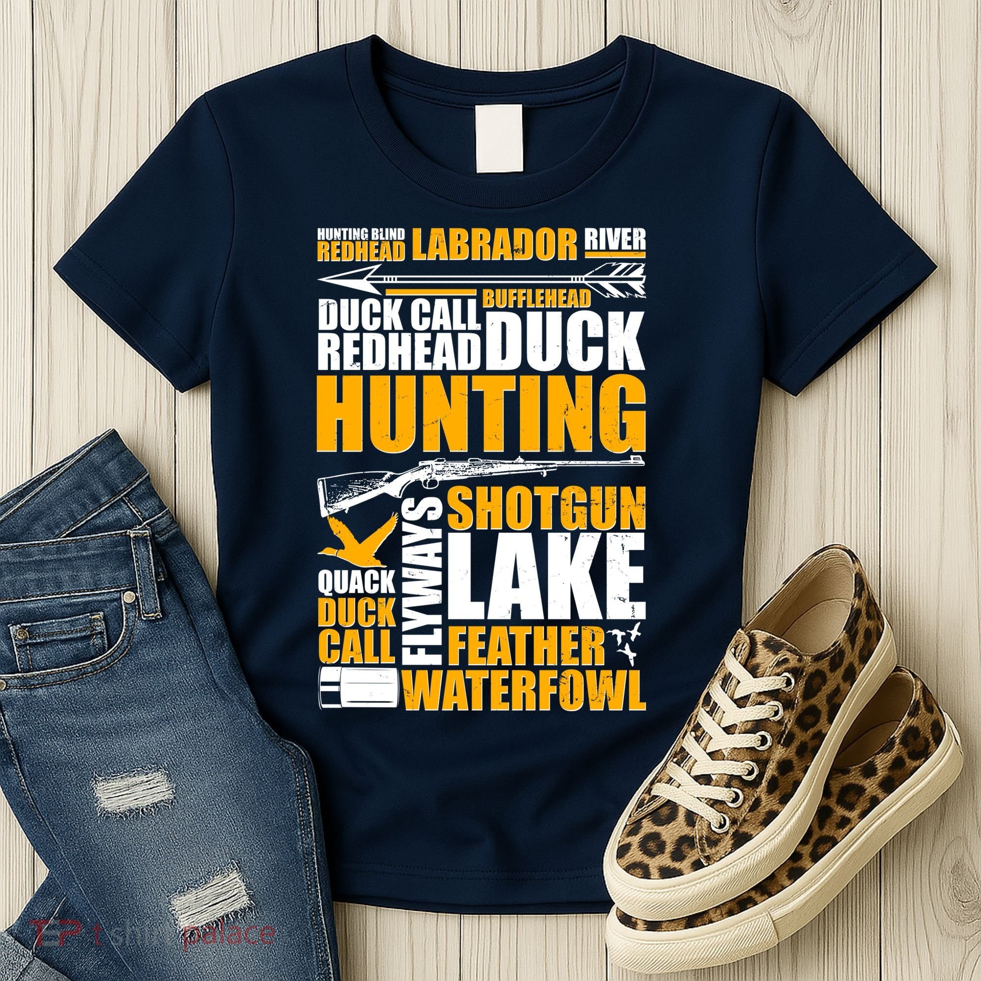 Duck Call Redhead Duck Hunting Women's T-Shirt