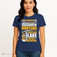 Duck Call Redhead Duck Hunting Women's T-Shirt thumb 4