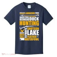 Duck Call Redhead Duck Hunting Kids T-Shirt thumb 0