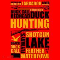 Duck Call Redhead Duck Hunting Santa Hat thumb 1