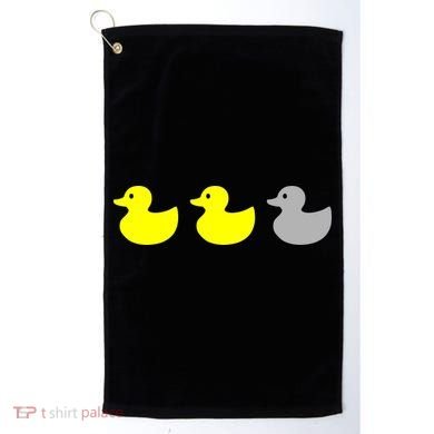 Duck Duck Grey Golf Towel