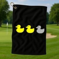 Duck Duck Grey Golf Towel thumb 1
