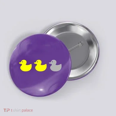 Duck Duck Grey Button