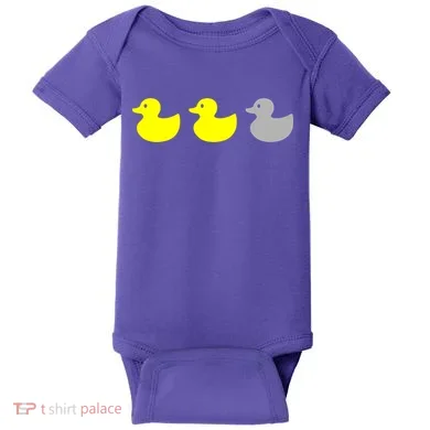 Duck Duck Grey Baby Bodysuit