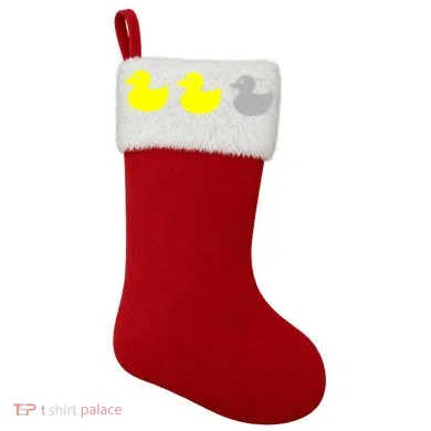 Duck Duck Grey Christmas Stocking