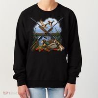 Duck Hunting Layout Women's Sweatshirt thumb 0