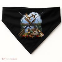 Duck Hunting Layout USA-Made Doggie Bandana thumb 0