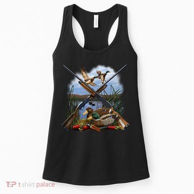Duck Hunting Layout Women's Tank Top