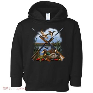 Duck Hunting Layout Toddler Hoodie