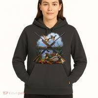 Duck Hunting Layout Hoodie thumb 5