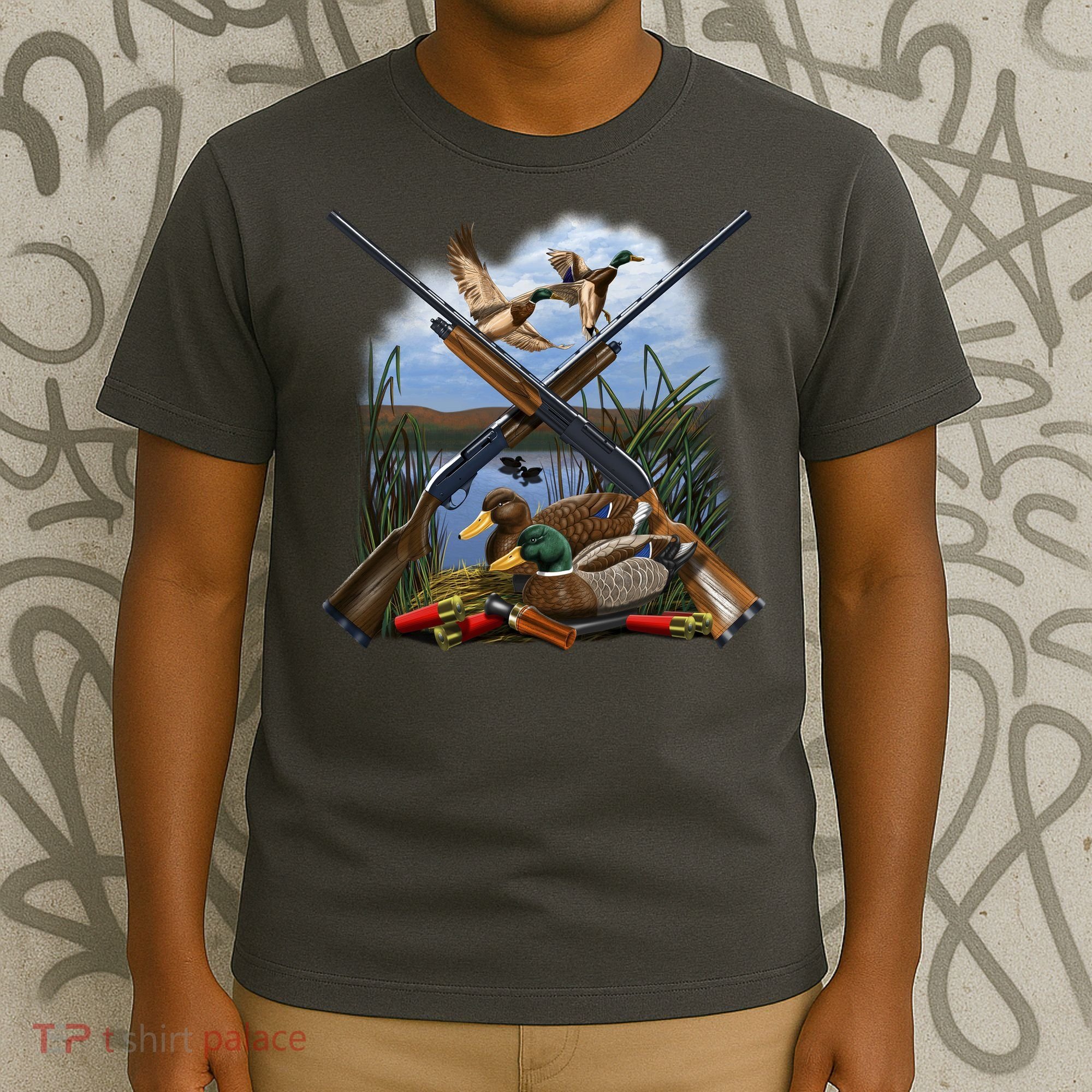 Duck Hunting Layout T-Shirt