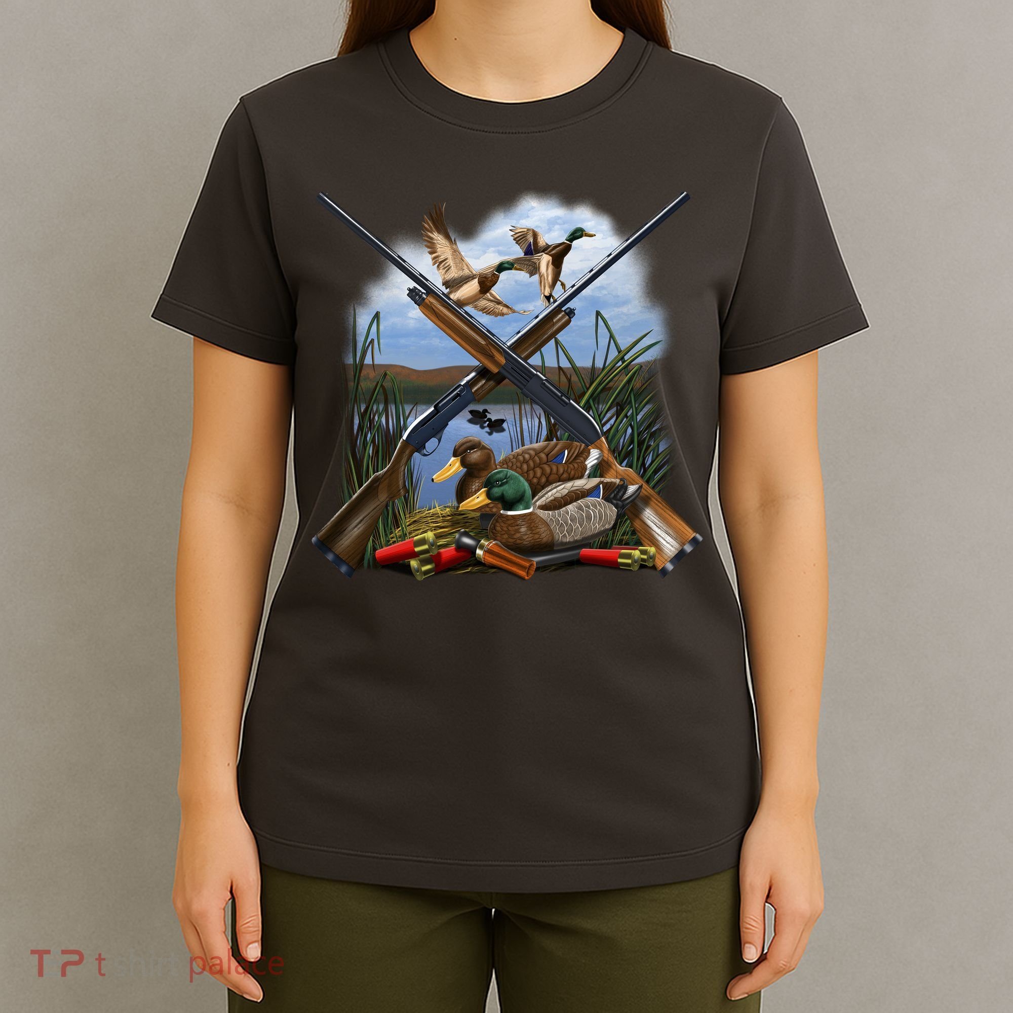 Duck Hunting Layout T-Shirt