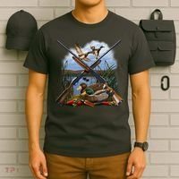 Duck Hunting Layout T-Shirt thumb 6