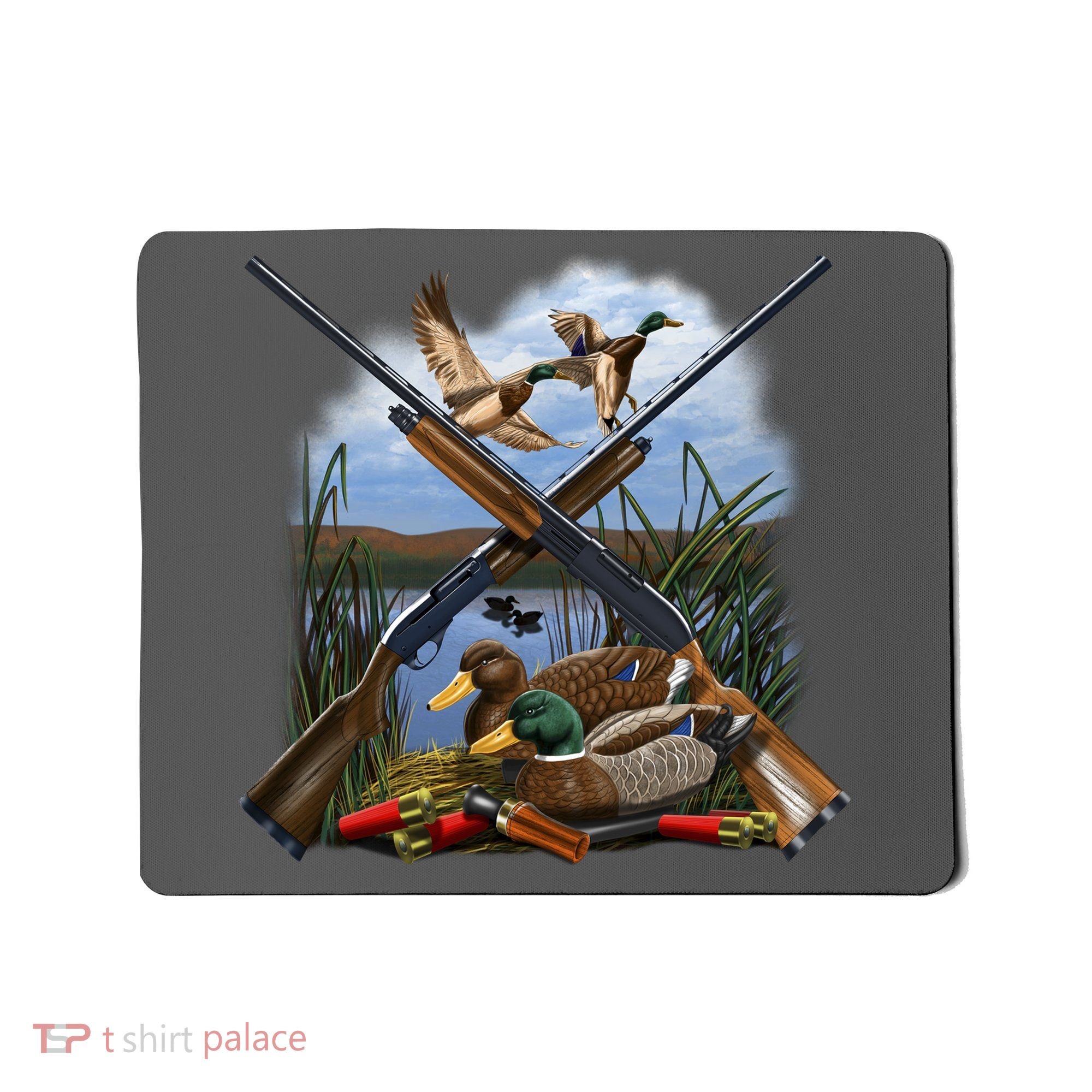 Duck Hunting Layout Mousepad