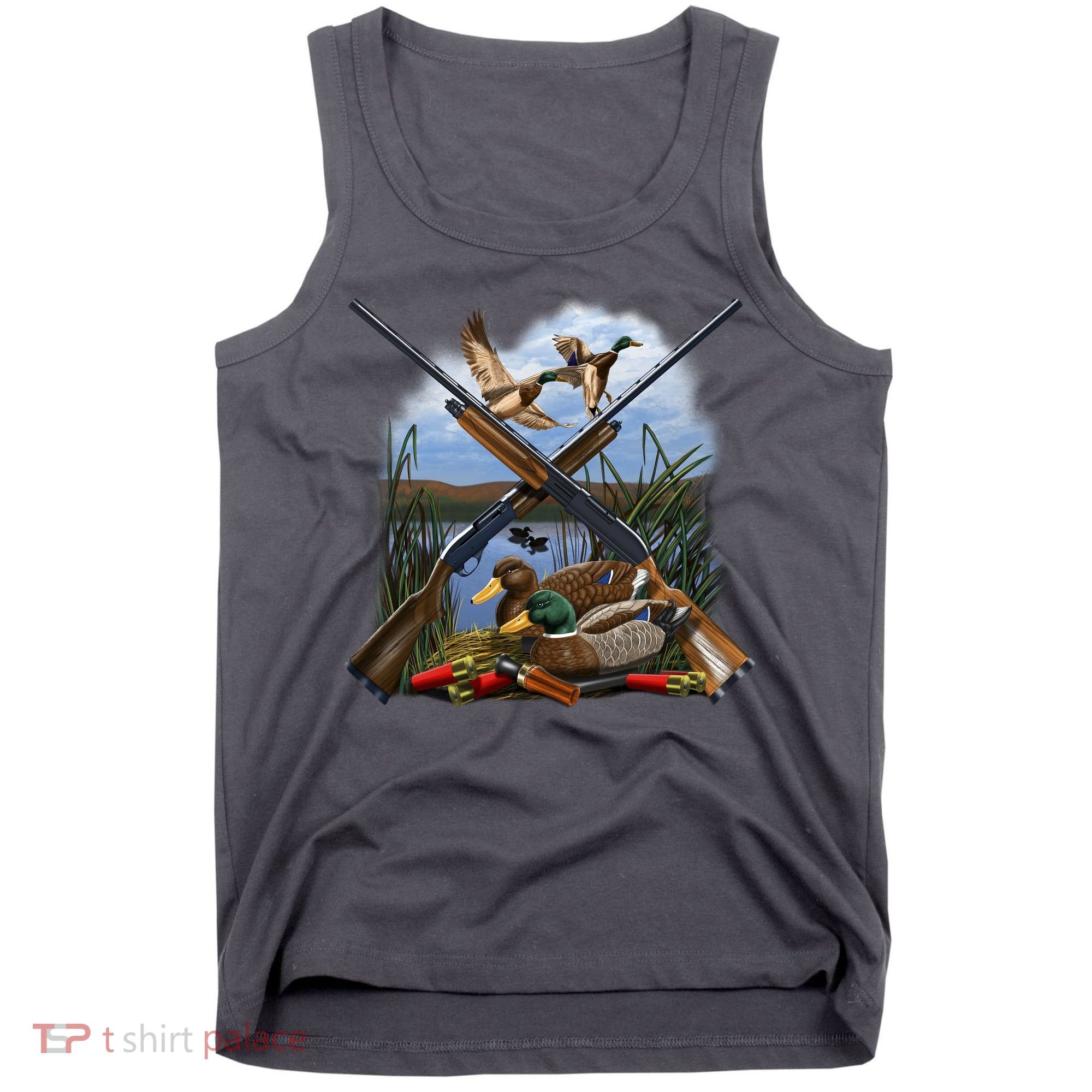 Duck Hunting Layout Tank Top