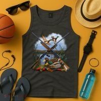 Duck Hunting Layout Tank Top thumb 4