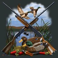 Duck Hunting Layout Tank Top thumb 6