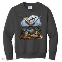 Duck Hunting Layout Kids Sweatshirt thumb 0