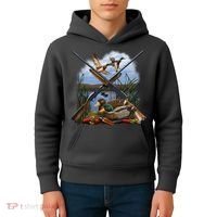 Duck Hunting Layout Kids Hoodie thumb 4
