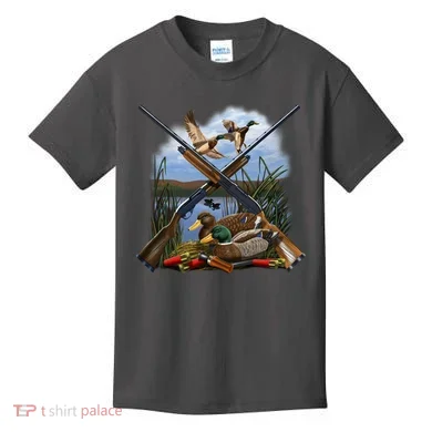 Duck Hunting Layout Kids T-Shirt