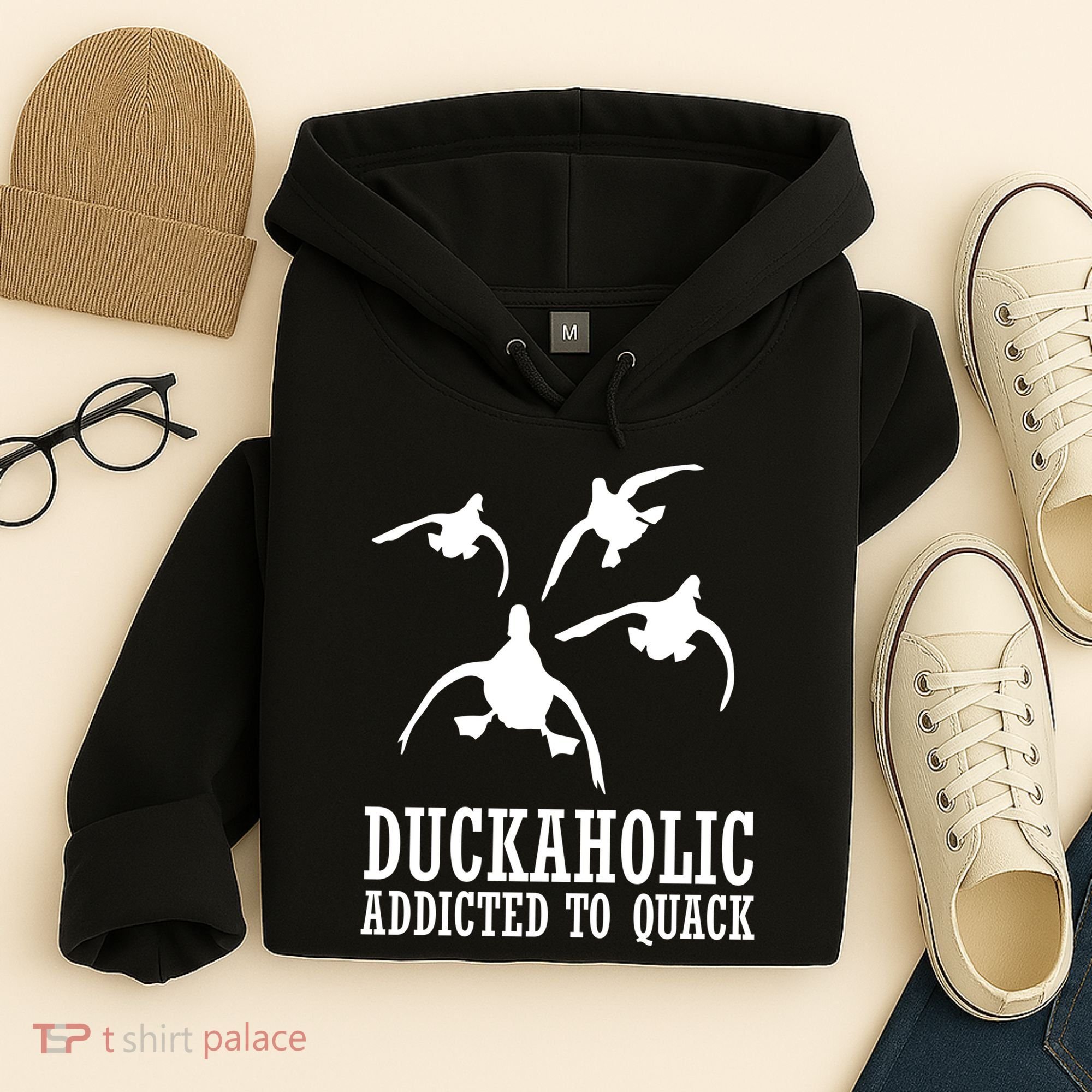 Duckaholic Addicted to Quack Hoodie