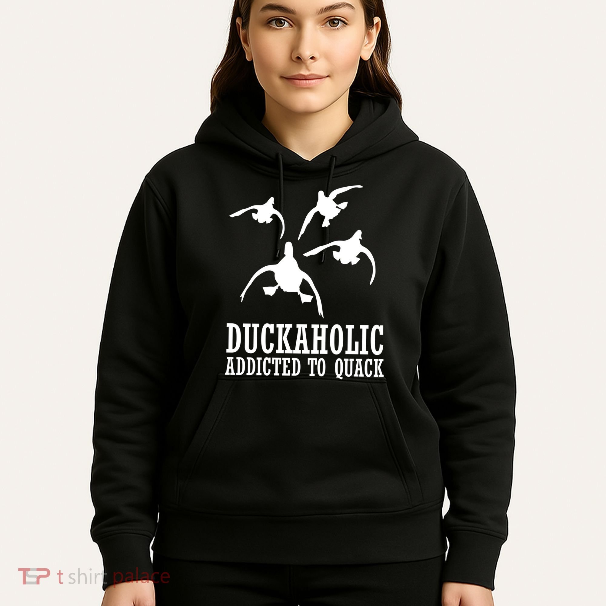 Duckaholic Addicted to Quack Hoodie