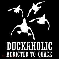 Duckaholic Addicted to Quack Hoodie thumb 7