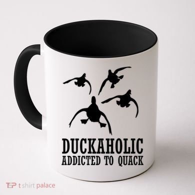 Duckaholic Addicted to Quack Coffee Mug