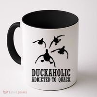 Duckaholic Addicted to Quack Coffee Mug thumb 0