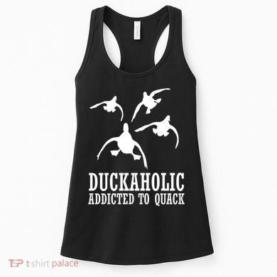 Duckaholic Addicted to Quack Women's Tank Top