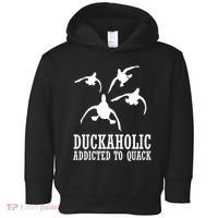 Duckaholic Addicted to Quack Toddler Hoodie thumb 0