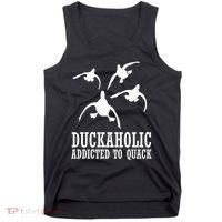 Duckaholic Addicted to Quack Tank Top thumb 0