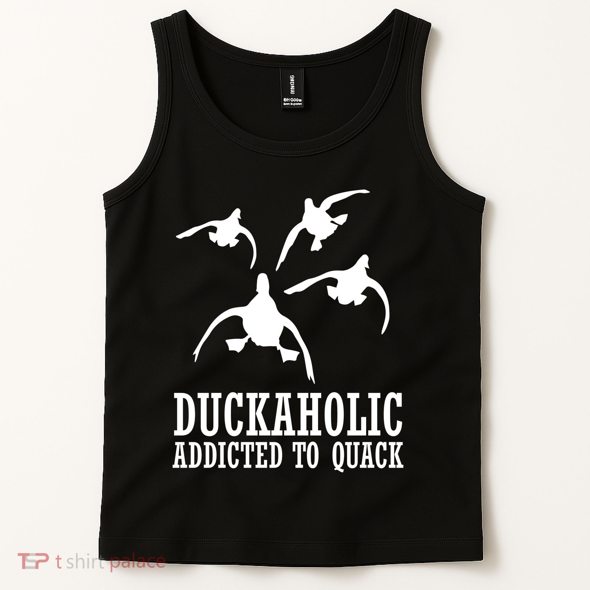 Duckaholic Addicted to Quack Tank Top