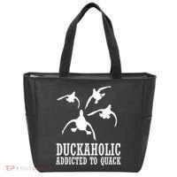 Duckaholic Addicted to Quack Tote Bag thumb 0