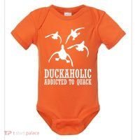 Duckaholic Addicted to Quack Baby Bodysuit thumb 0