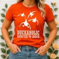 Duckaholic Addicted to Quack Women's T-Shirt thumb 2