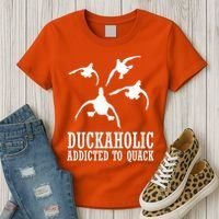 Duckaholic Addicted to Quack Women's T-Shirt thumb 3