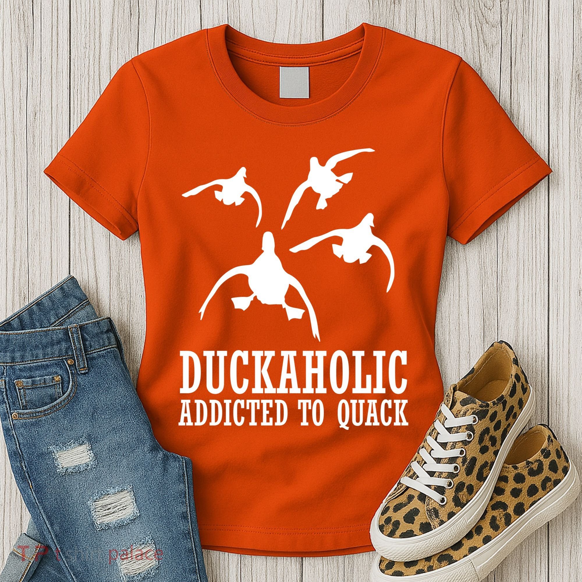Duckaholic Addicted to Quack Women's T-Shirt