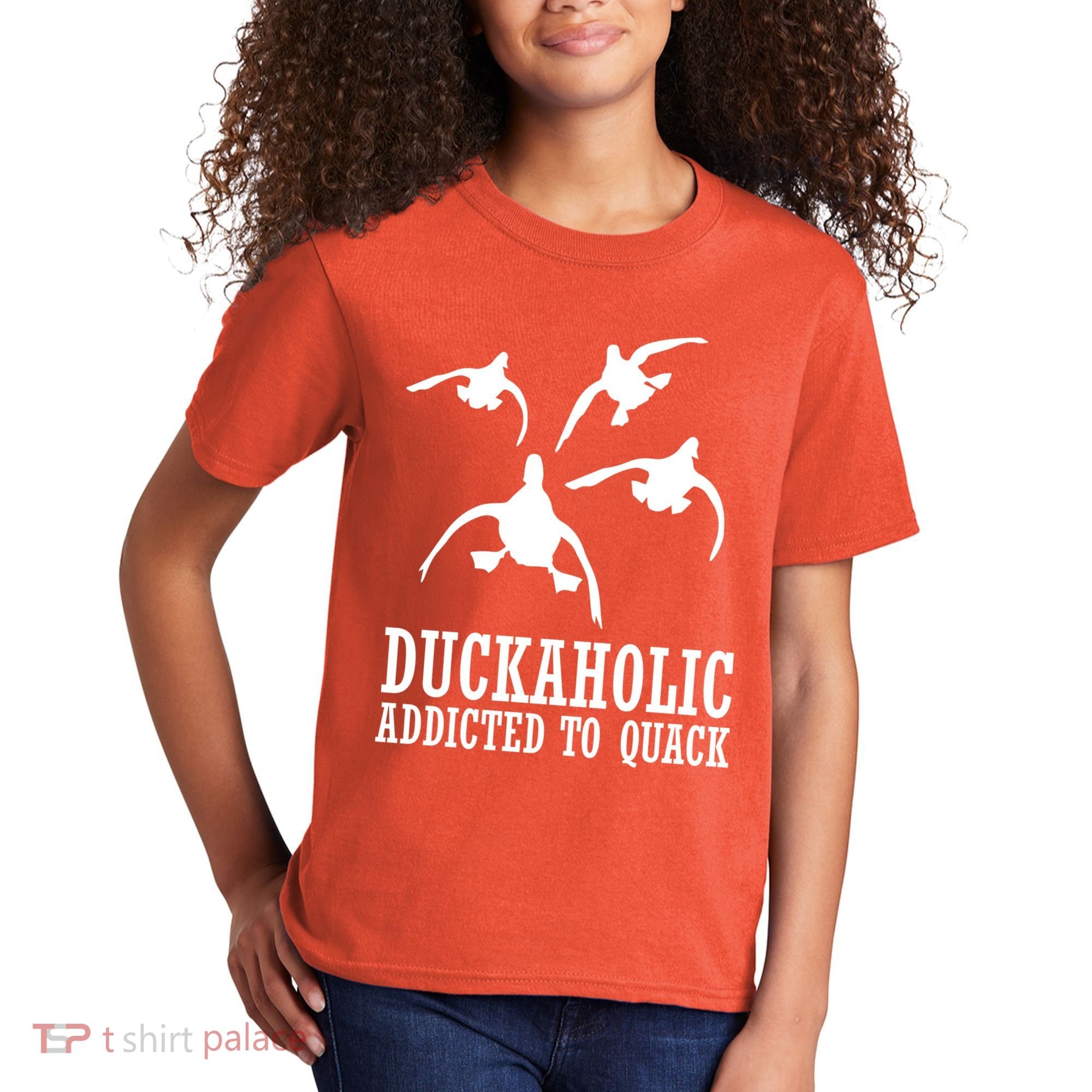 Duckaholic Addicted to Quack Kids T-Shirt
