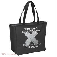Duct Tape Can't Fix Stupid Tote Bag thumb 2