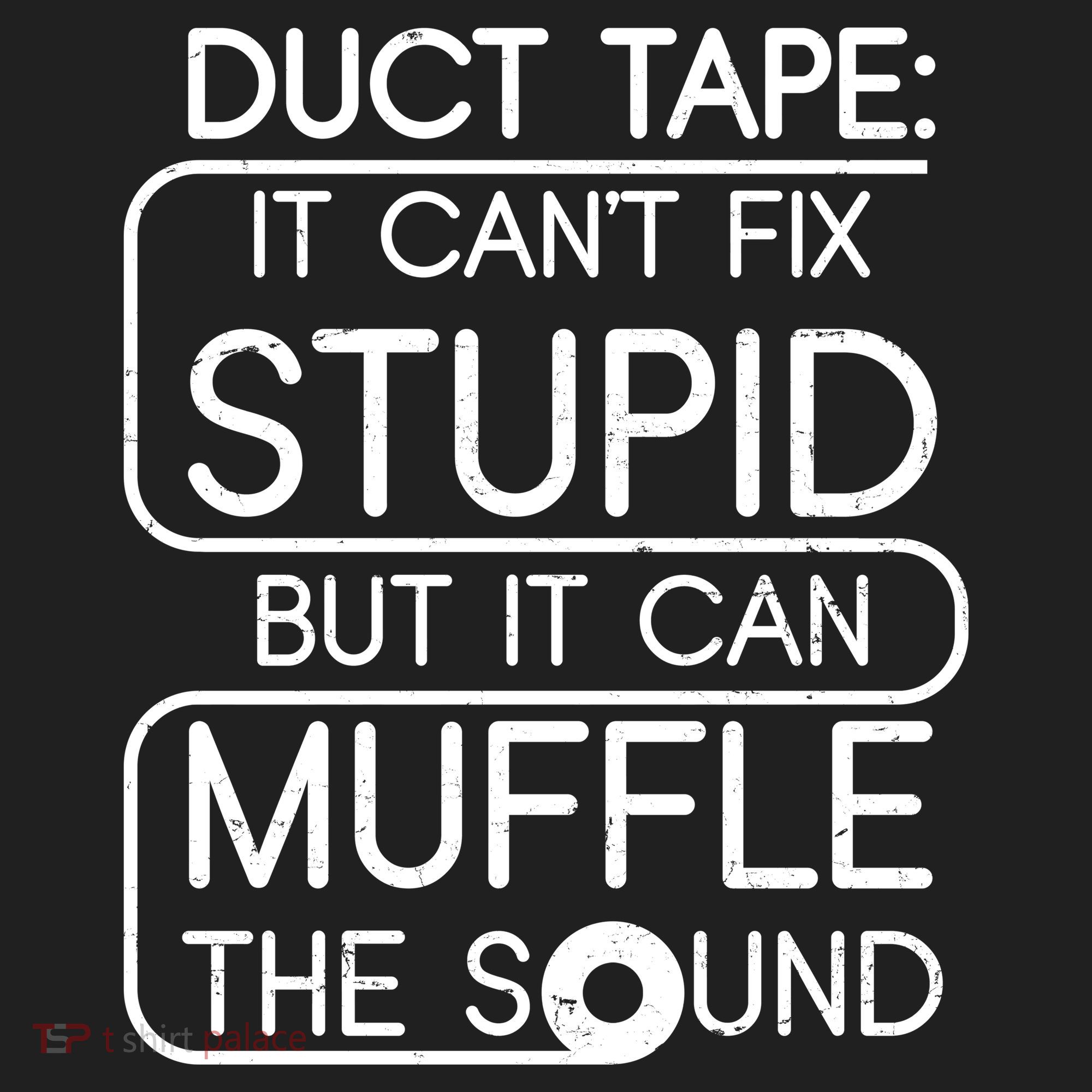 Duct Tape It Can't Fix Stupid But It Can Muffle The Sound Golf Towel