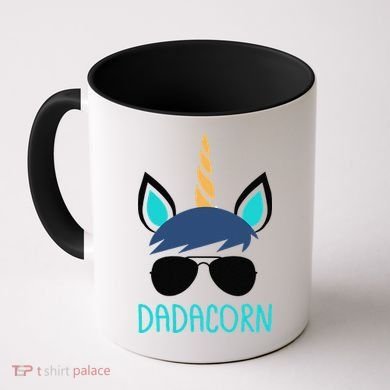 Dadacorn Unicorn Dad Fathers Day Gift Coffee Mug