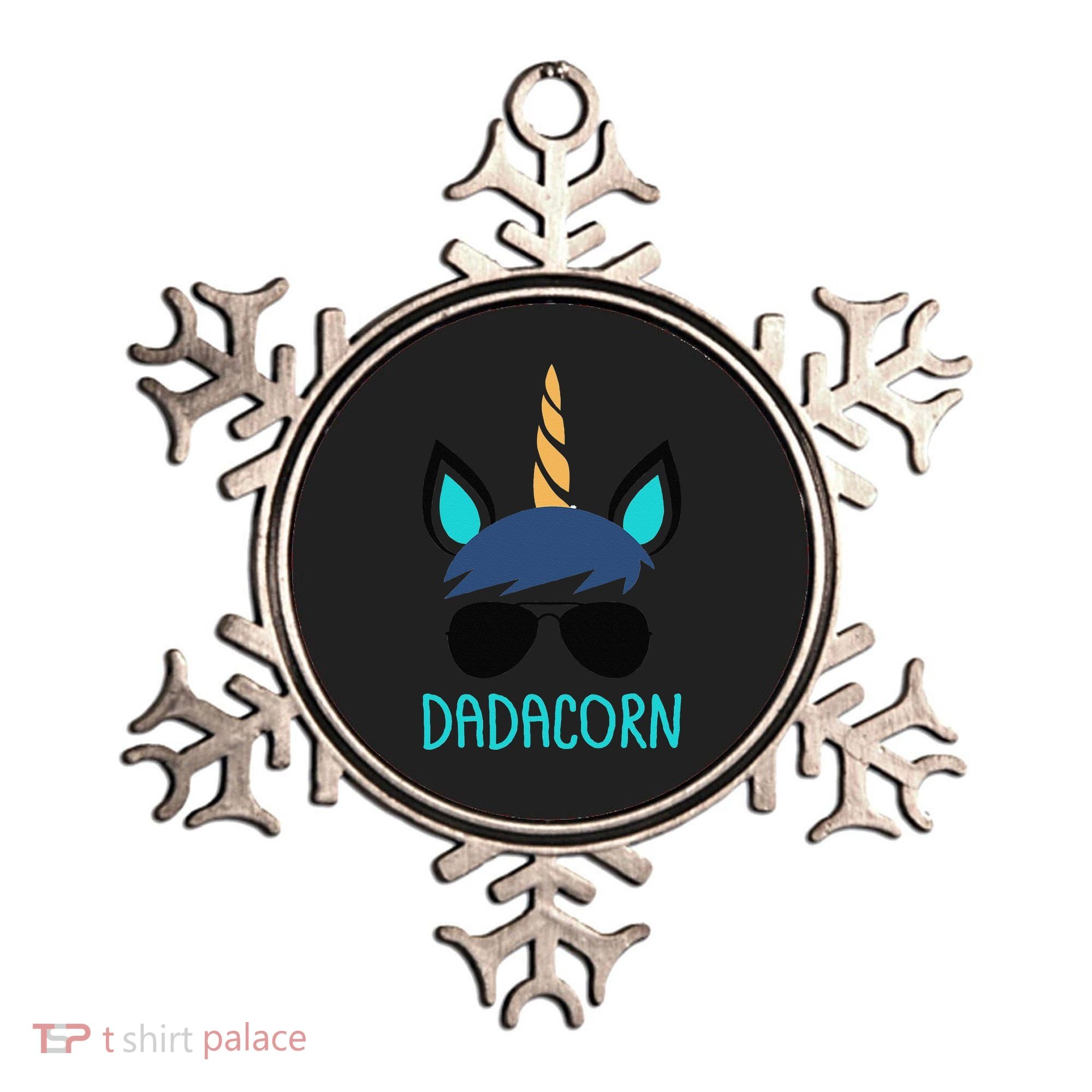 Dadacorn Unicorn Dad Fathers Day Gift Ornament