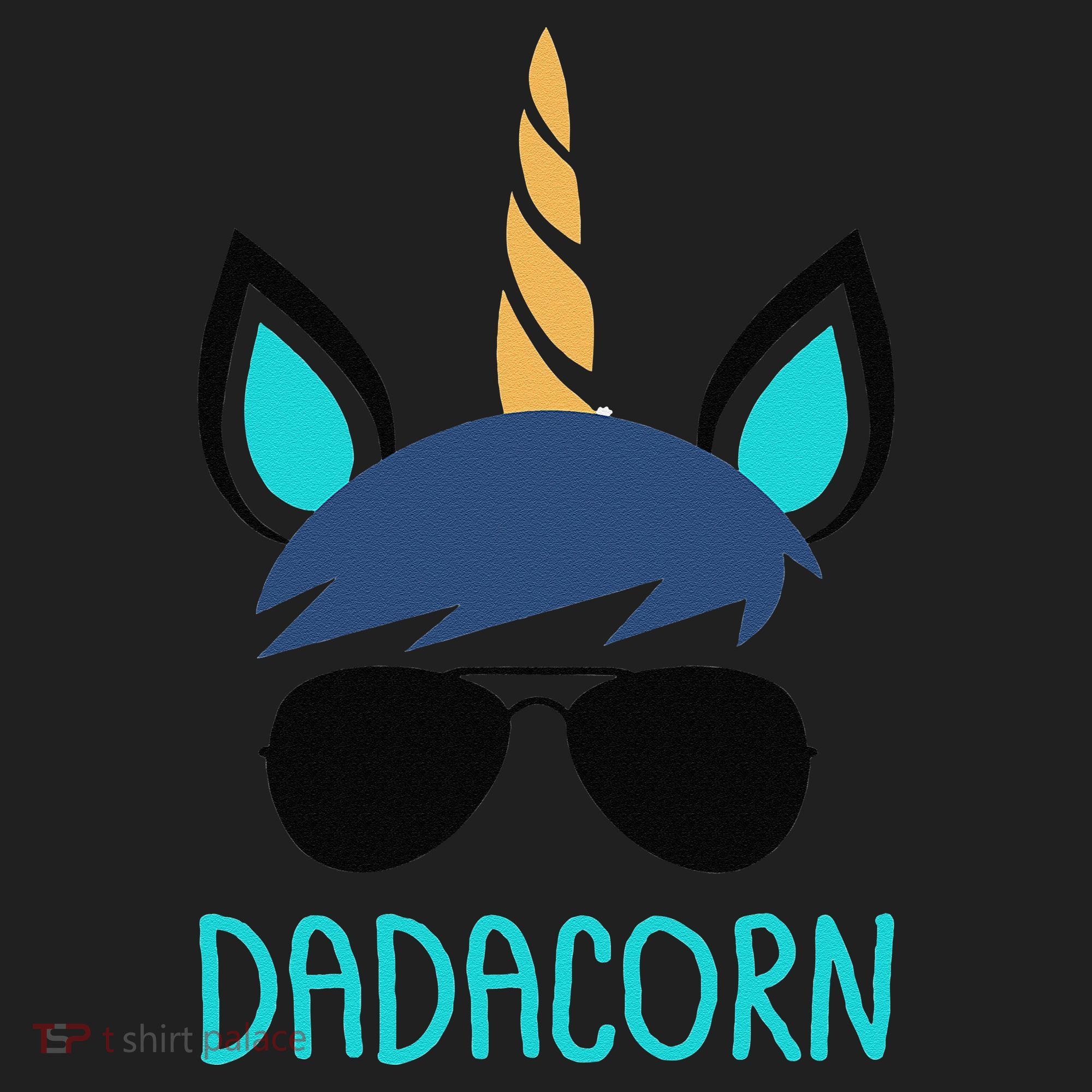 Dadacorn Unicorn Dad Fathers Day Gift Hat