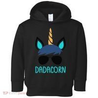 Dadacorn Unicorn Dad Fathers Day Gift Toddler Hoodie thumb 0