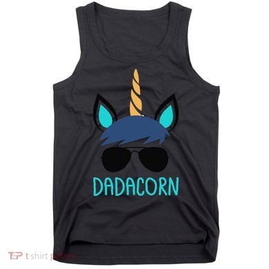 Dadacorn Unicorn Dad Fathers Day Gift Tank Top